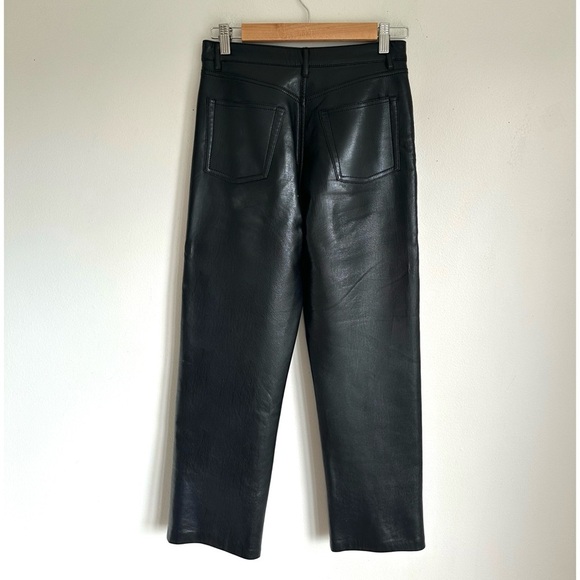 Wilfred Aritzia • Faux Leather Pants in Black - Picture 6 of 8